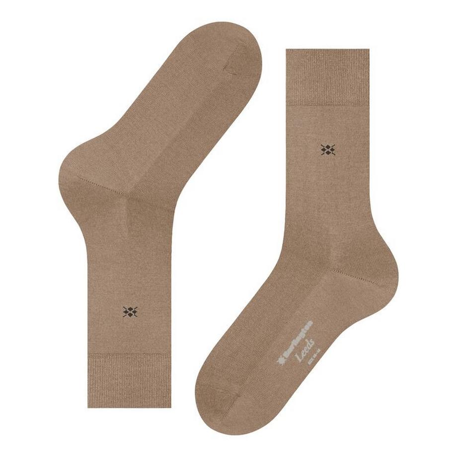 Burlington Leeds Wool Cotton Calzini  