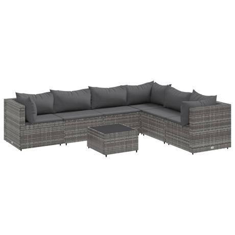 VidaXL Garten lounge set poly-rattan  