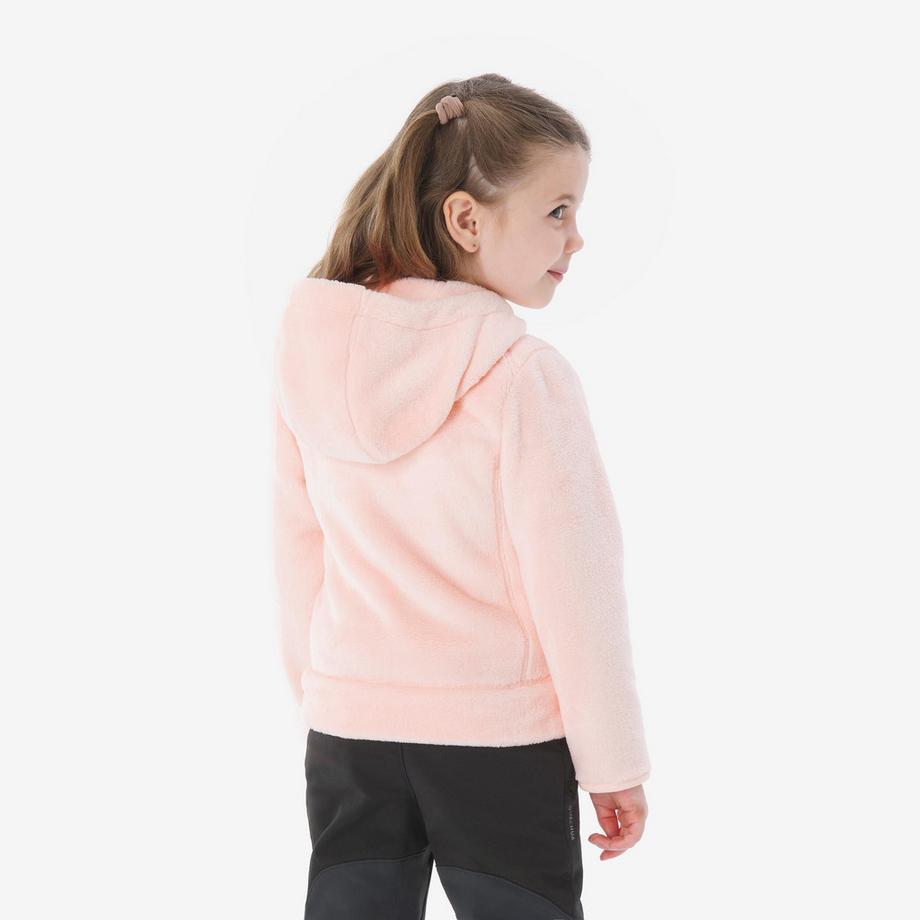 QUECHUA MH500 Warme Wanderfleecejacke für Kleinkinder  