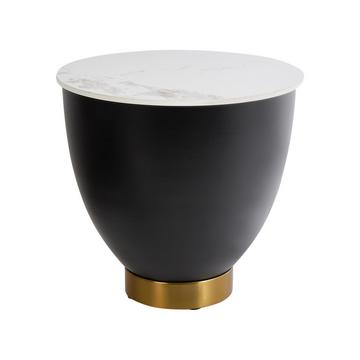 Table d'appoint en Pierre frittée Moderne NADINE