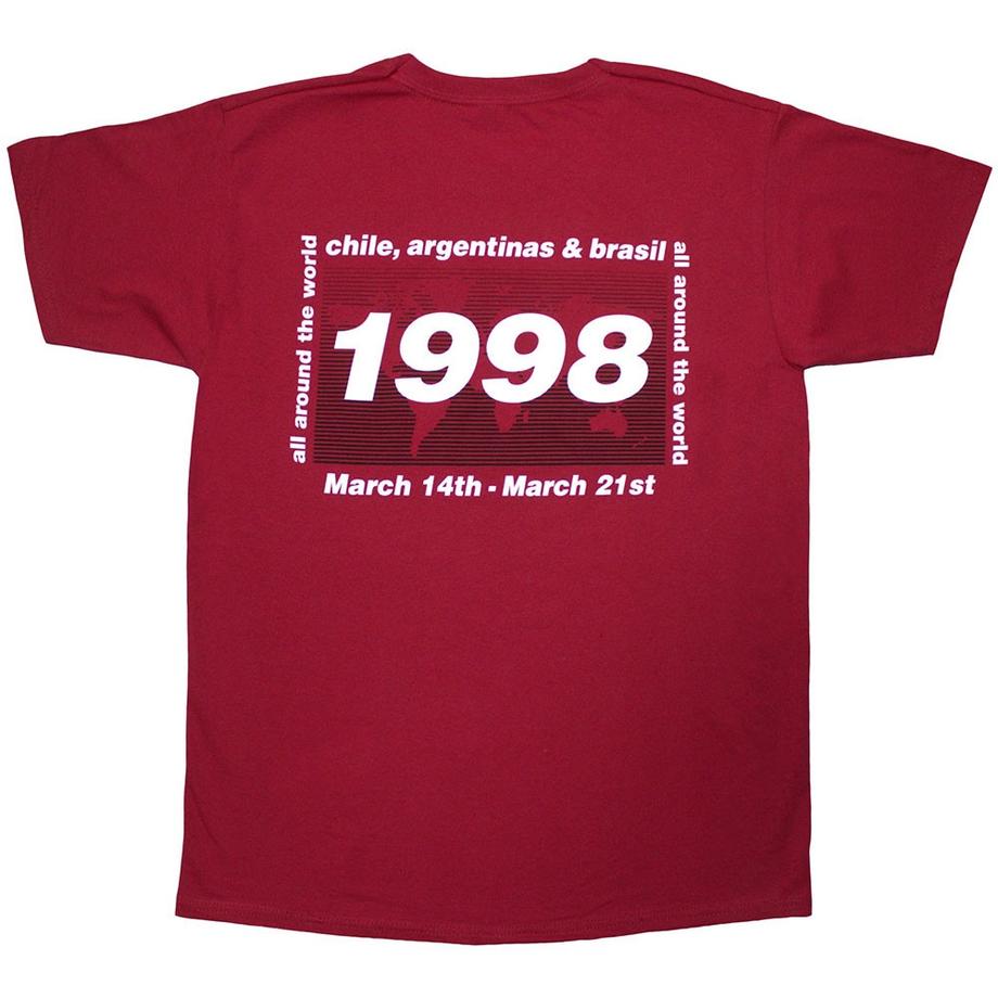 Oasis  T-ShirtWorld Tour South America 