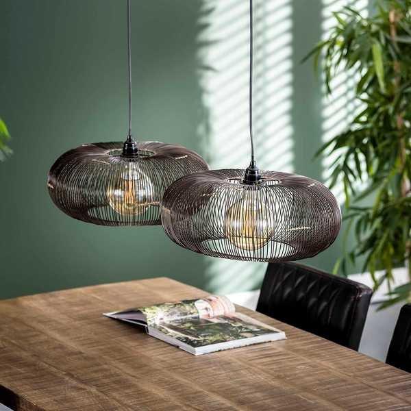 mutoni Lampe suspendue Twist ronde 43 (2 pièces)  