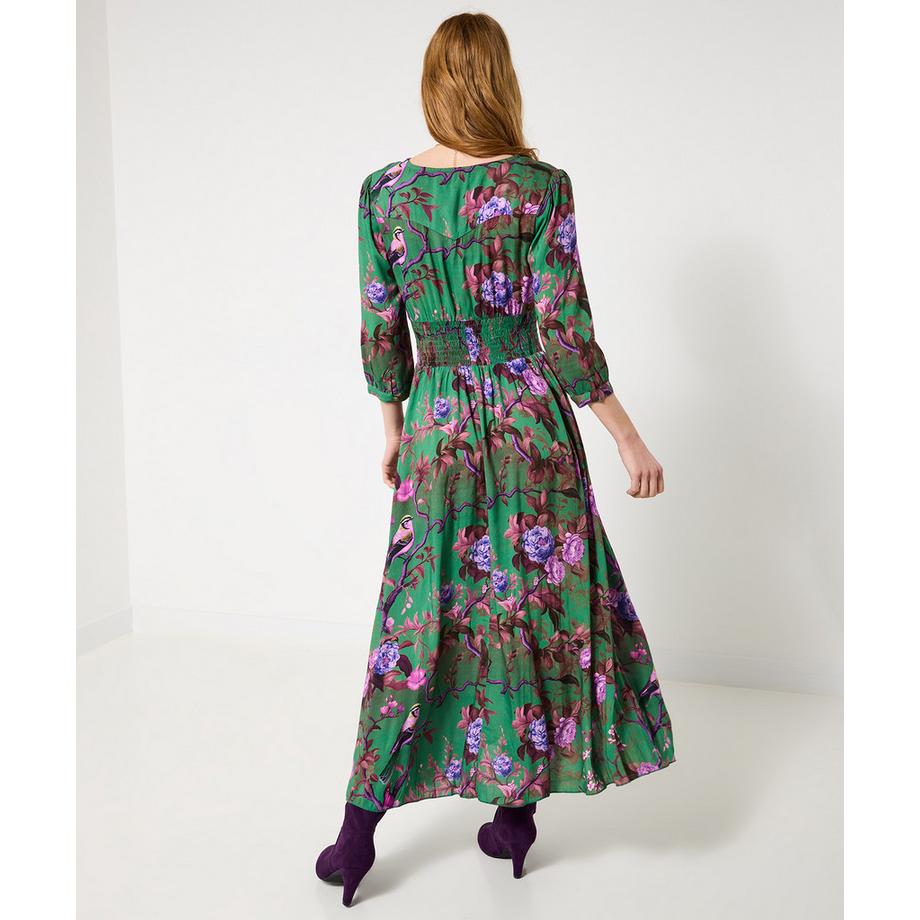 Joe Browns Abito lungo boho con motivo a uccelli  