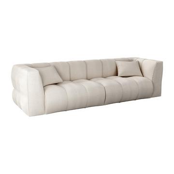 Sofa 4-Sitzer - Cord - Beige - NAEMIA von Maison Céphy