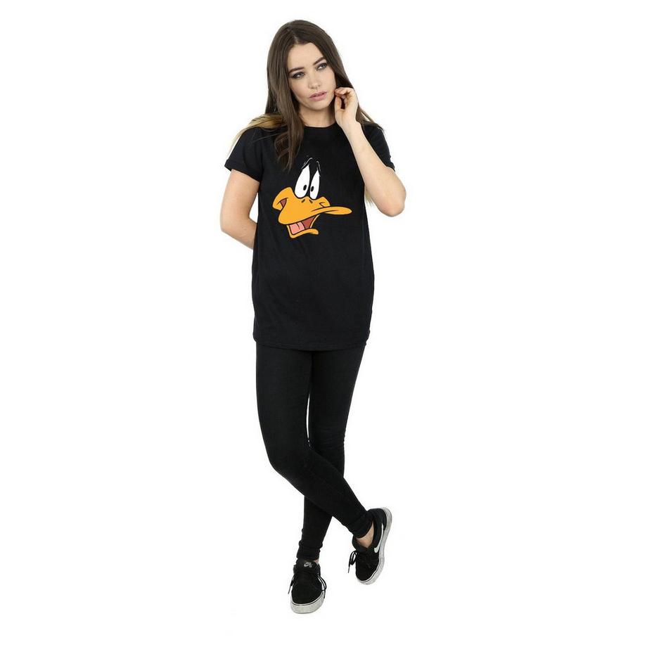 LOONEY TUNES Daffy Duck Face T-Shirt  