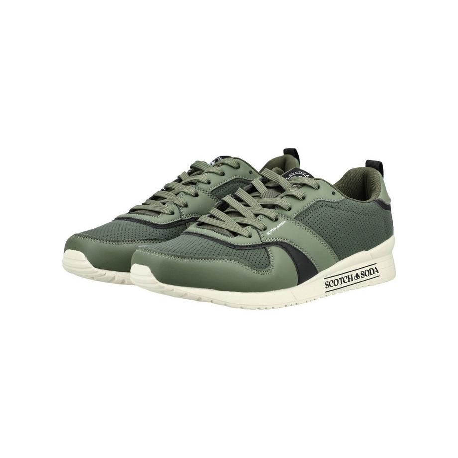 Scotch & Soda Sneaker avec tige perforée  