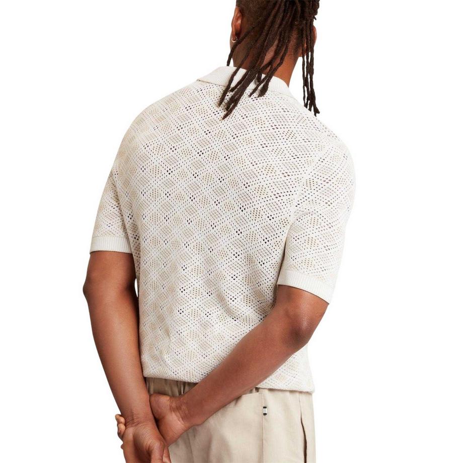 TED BAKER Polo à motif géométrique  