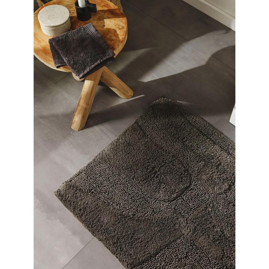 Benuta Tapis de Bain Nehir Gris  