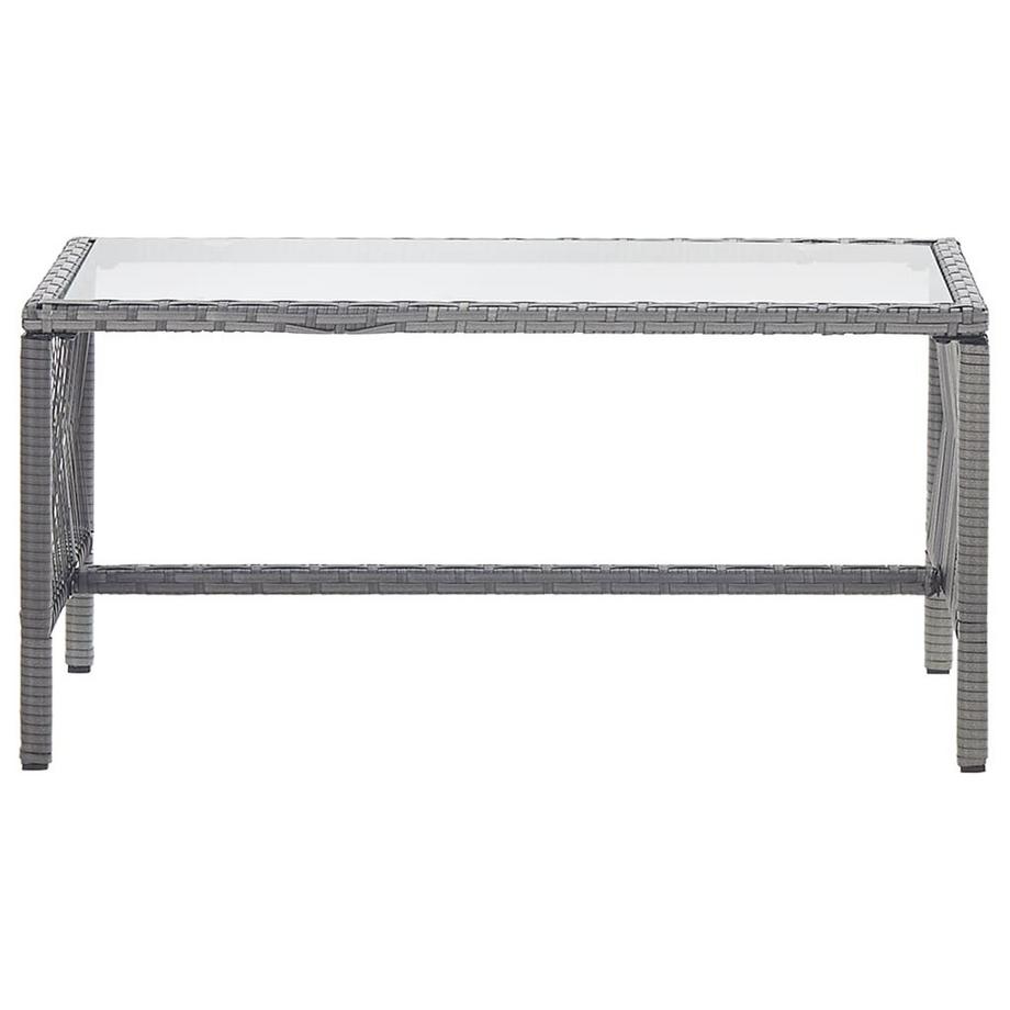 VidaXL set salotto da giardino Polirattan  