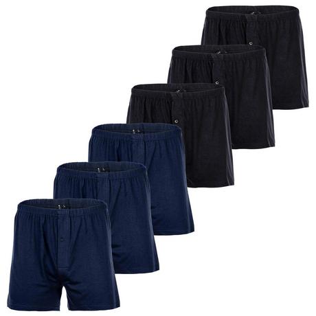 YOURBASICS Boxer Pack de 6 Coupe ample  
