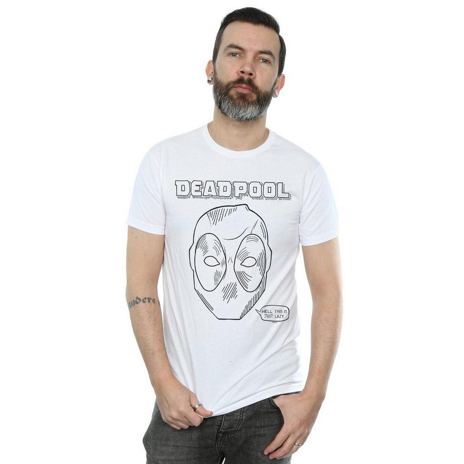MARVEL Deadpool This Is Just Lazy T-Shirt  