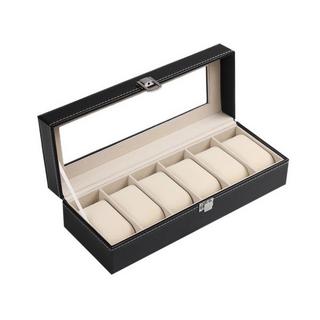 eStore  Luxus Uhrenbox für 6 Uhren 