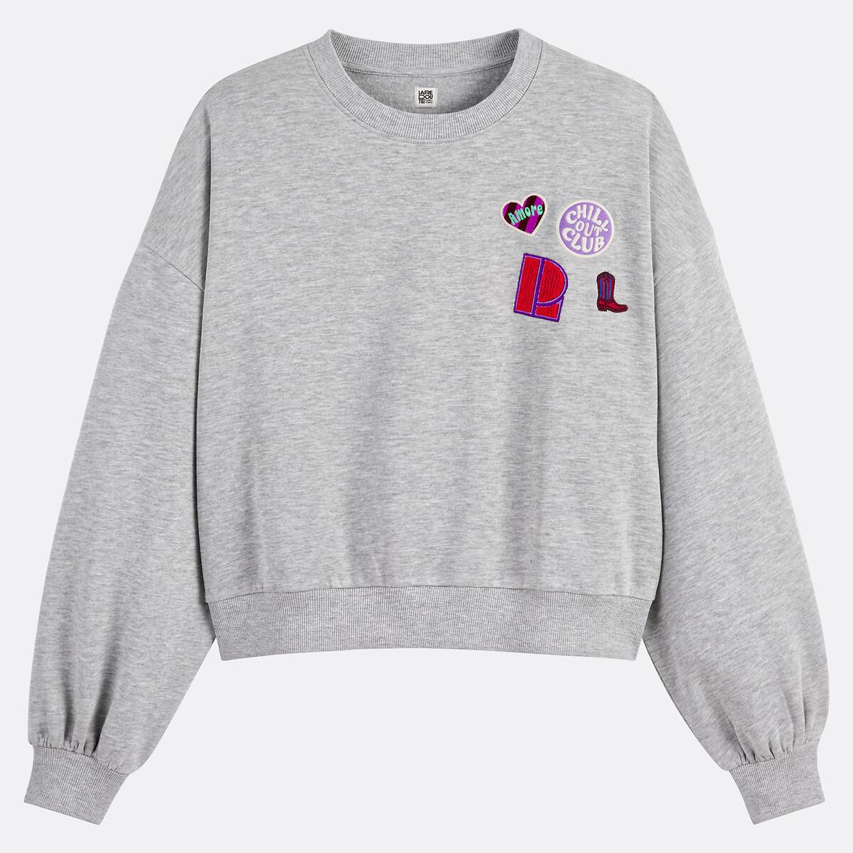 La Redoute Collections Sweatshirt mit Aufnähern  