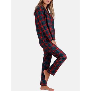 Admas  Pyjama Hauskleidung Hose Hemd Oh Deer 