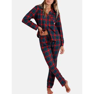 Admas  Pyjama tenue d'intérieur pantalon chemise Oh Deer 