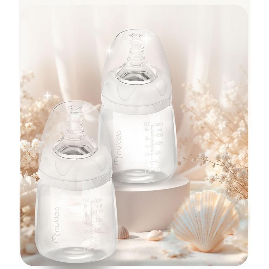 B2X  Set di bottiglie per il latte in PP, 2 pz 