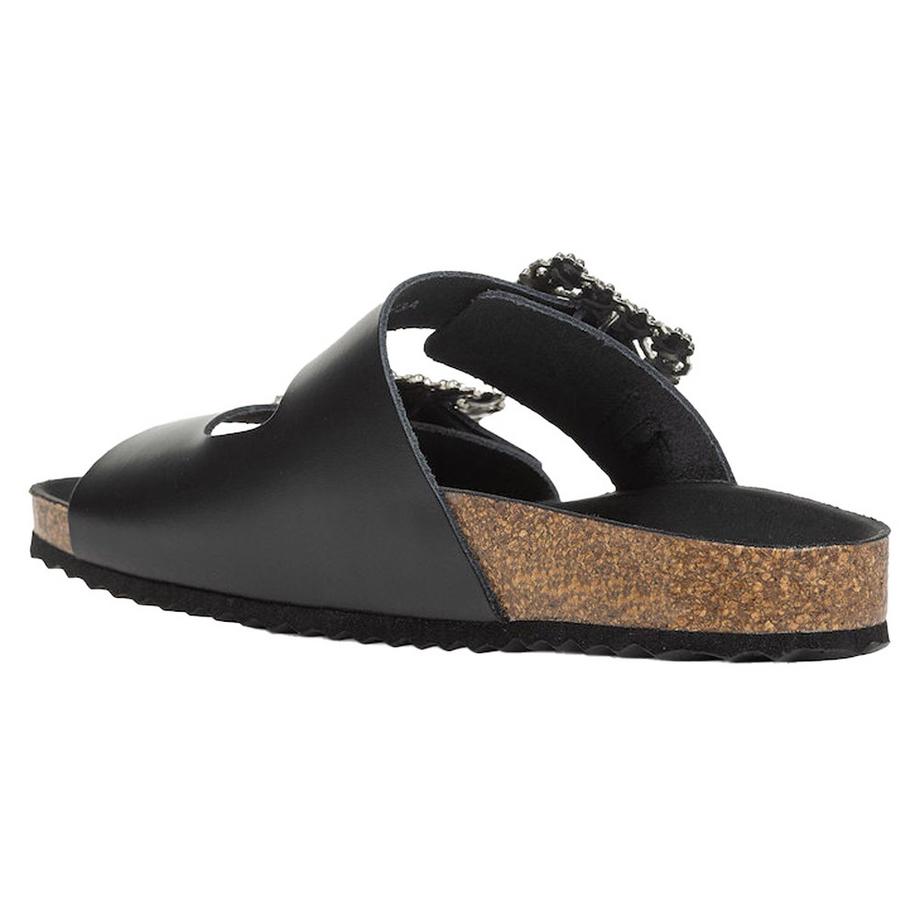 GEOX Brionia R Sandales en cuir grainé  