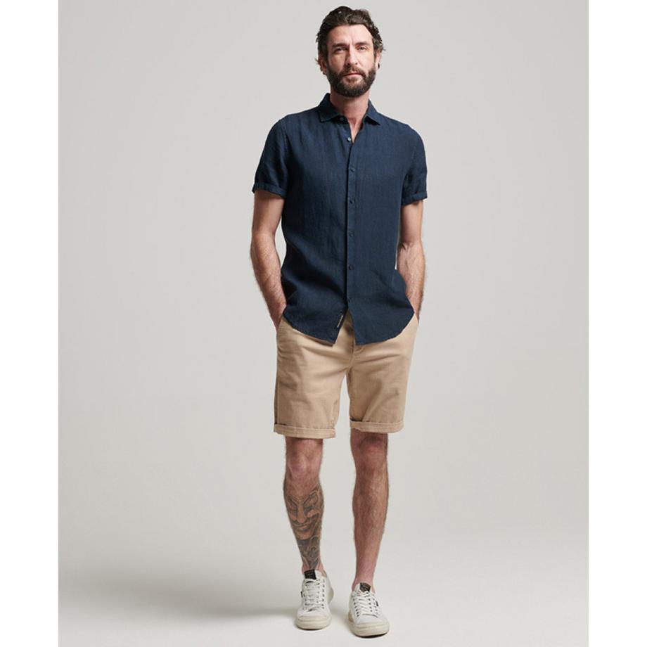 Superdry Studios Chemise Lin Décontractée  