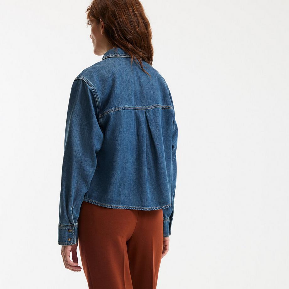 La Redoute Collections Kurzes Oversize Denim Hemd  