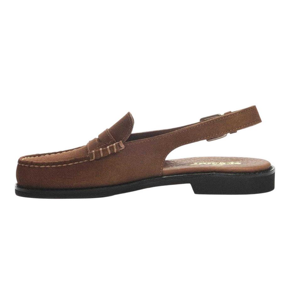 Sebago Sandali Flesh Out in Pelle Scamosciata  