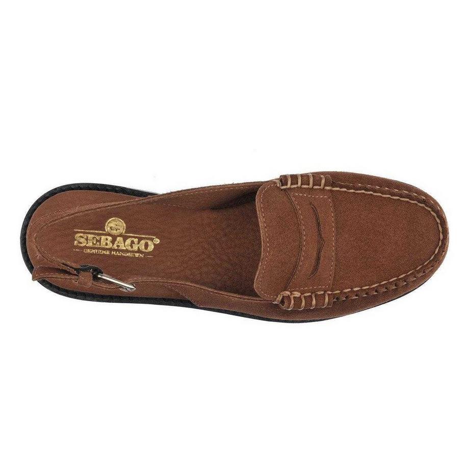 Sebago Sandali Flesh Out in Pelle Scamosciata  