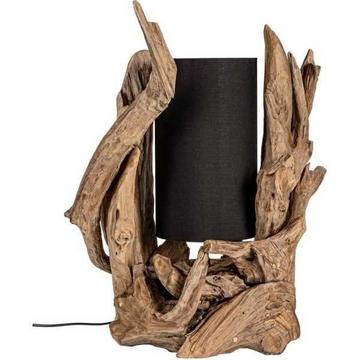 Lampada da tavolo Bion nera