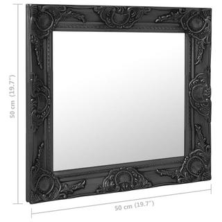 VidaXL Miroir mural bois  