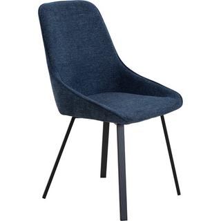 mutoni Chaise de salle à manger Frustix bleu foncé (lot de 2)  