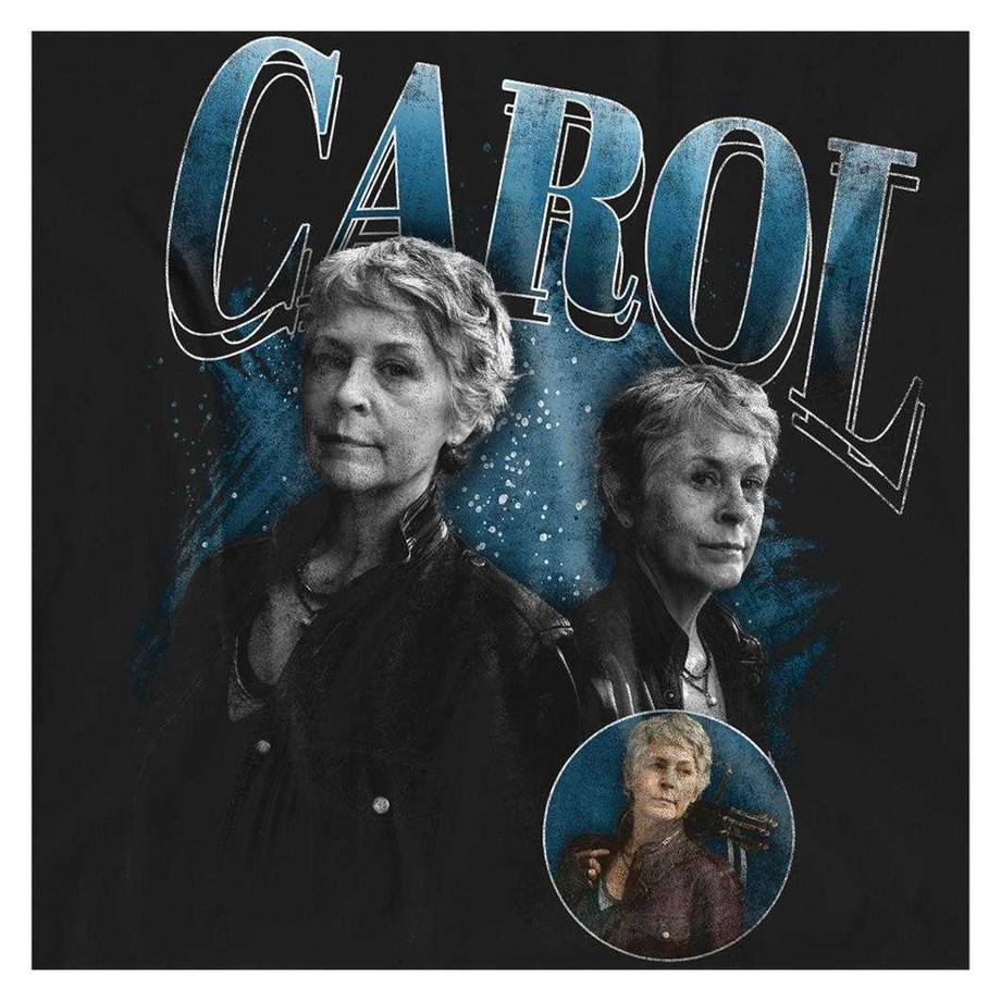 The Walking Dead Carol Grafikdruck T-Shirt  