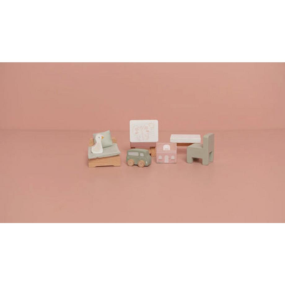 Little Dutch Puppenhaus Kinderzimmer Erweiterungsset FSC