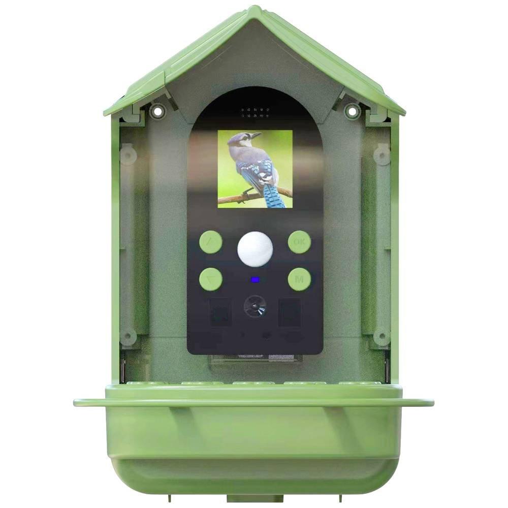 Easypix  BirdyCam Vogelkamera für Videos und Fotos, mit Futterspender 