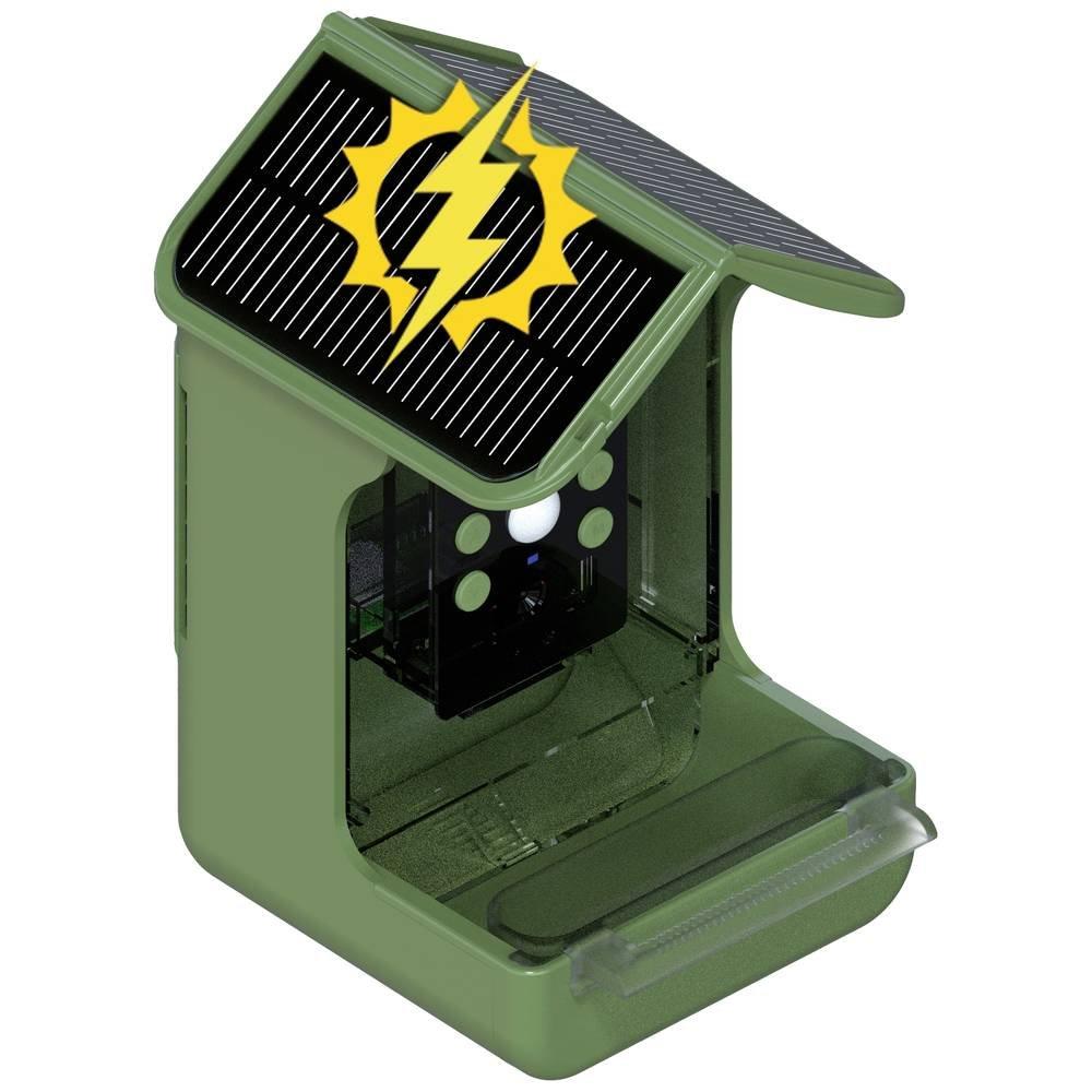 Easypix  Caméra BirdyCam pour vidéos et photos, avec distributeur de nourriture 