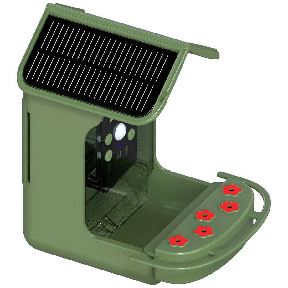 Easypix  BirdyCam Vogelkamera für Videos und Fotos, mit Futterspender 