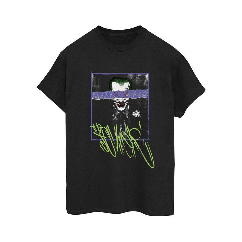 BATMAN Joker Grafik Print T-Shirt  