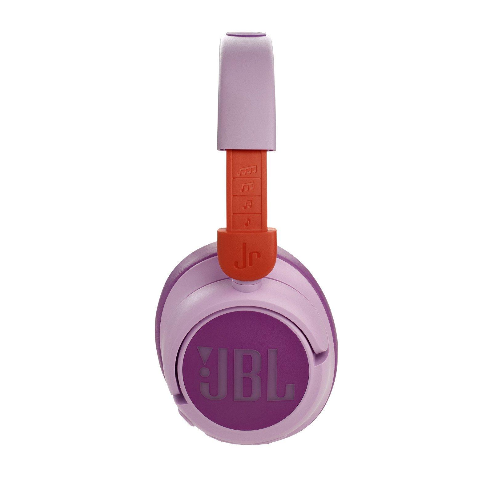 JBL  JR460NC Over-Ear Kinderkopfhörer pink, bis 20h Akku, NC, lautstärkebegrenzt 