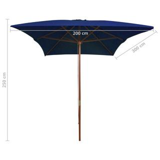 VidaXL Parasol de jardin  