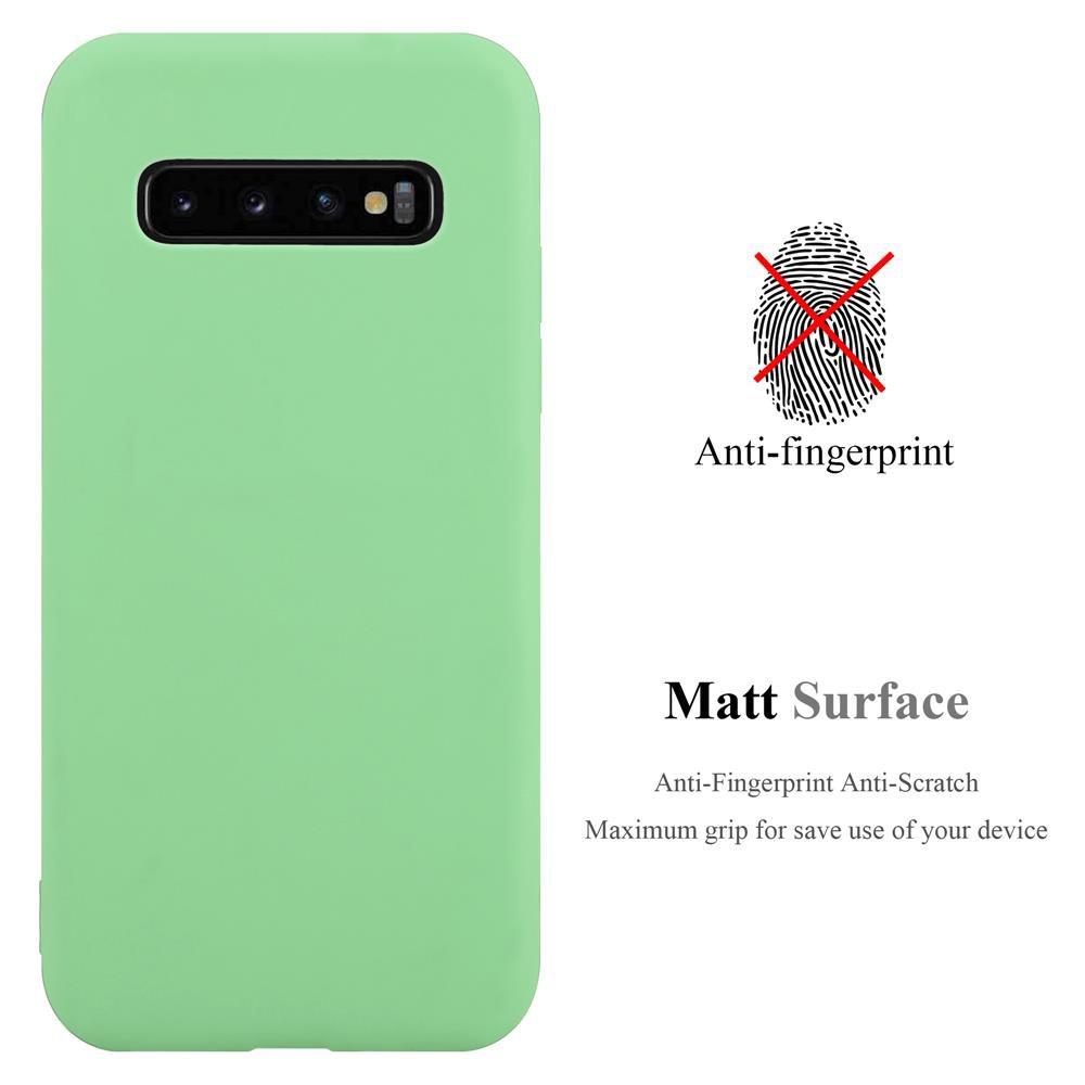 Cadorabo  Housse compatible avec Samsung Galaxy S10 PLUS - Coque de protection en silicone TPU flexible 