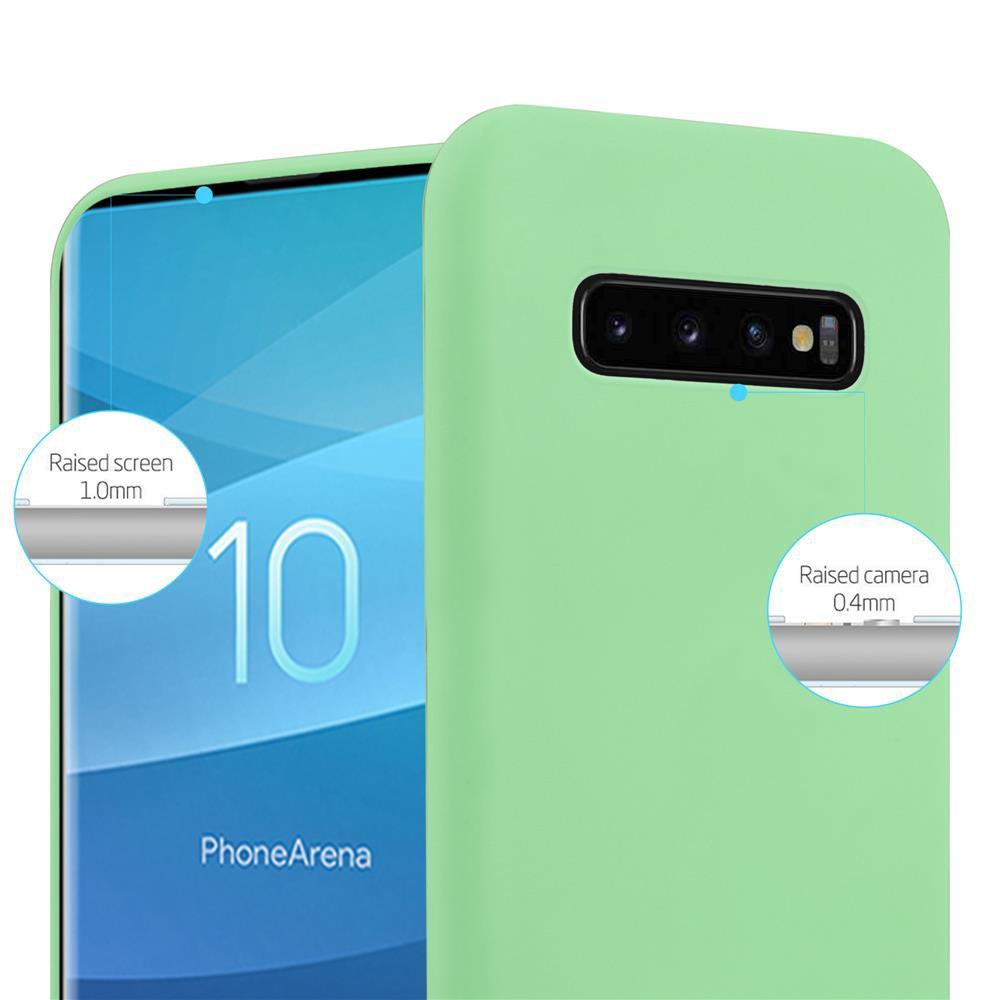 Cadorabo  Housse compatible avec Samsung Galaxy S10 PLUS - Coque de protection en silicone TPU flexible 