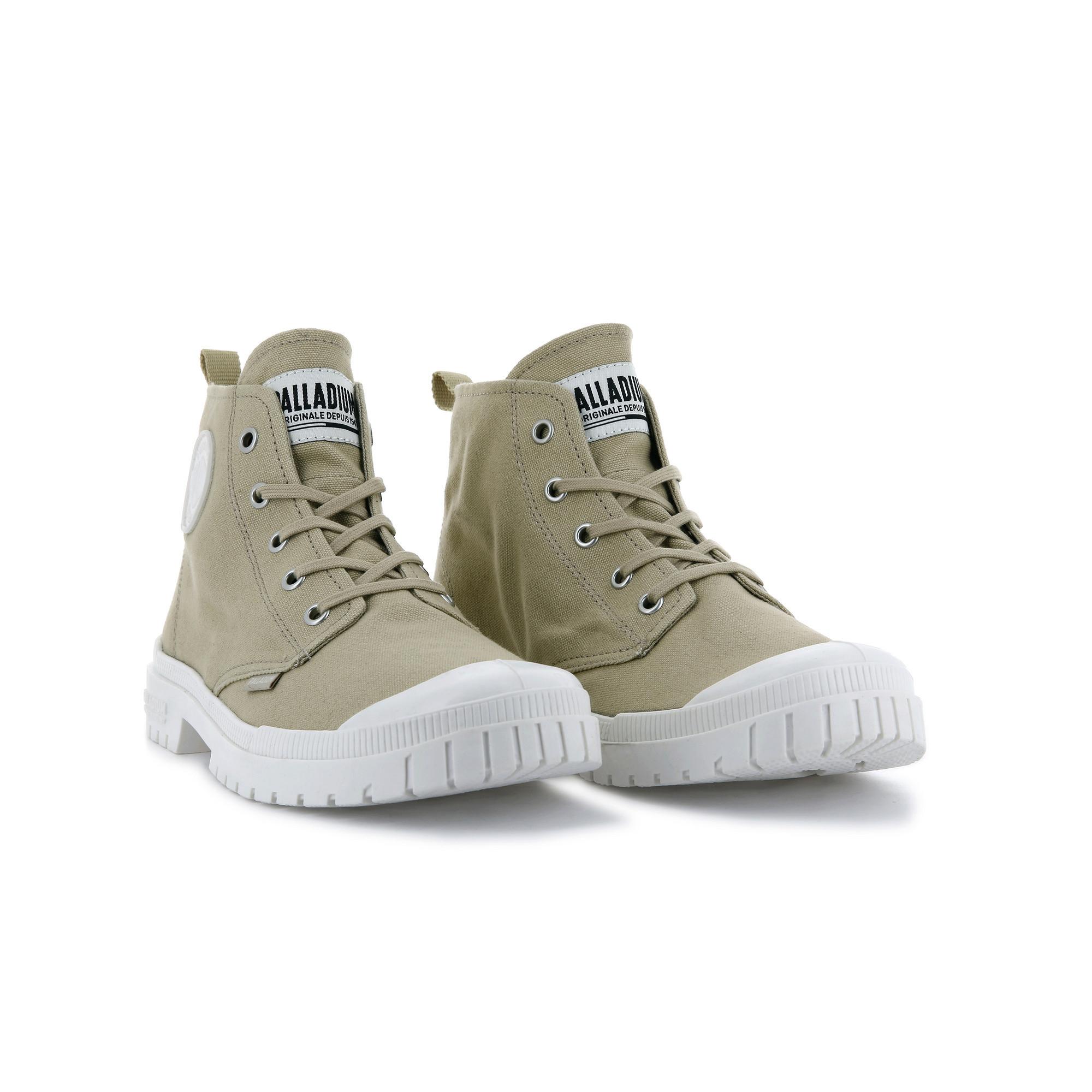 PALLADIUM  ankle boots aus leinen pampa sp20 hi 