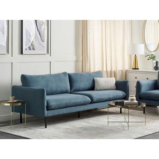 Beliani 3 Sitzer Sofa aus Chenillegewebe Glamourös VINTERBRO  