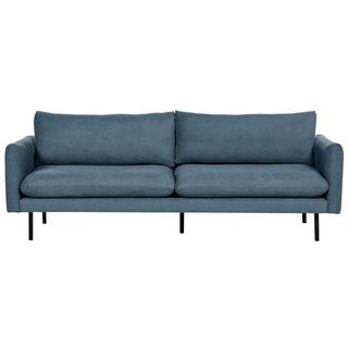 Beliani 3 Sitzer Sofa aus Chenillegewebe Glamourös VINTERBRO  