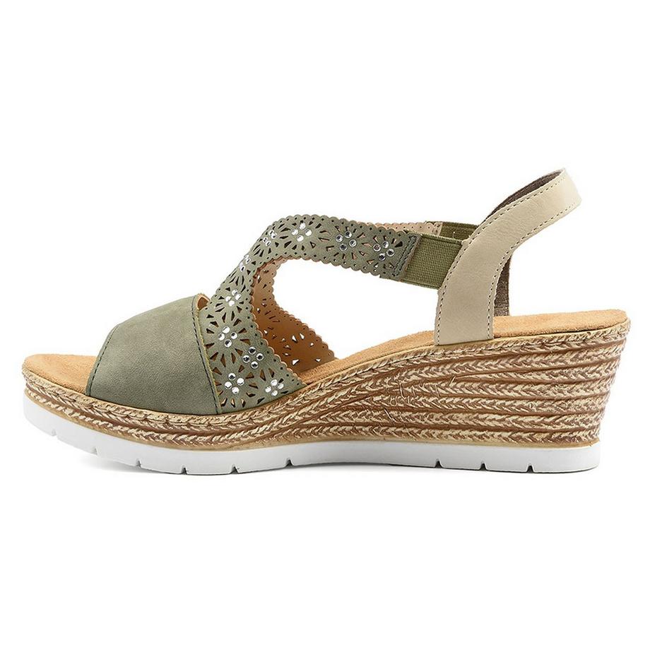 Rieker Pavona Keilsandalen  