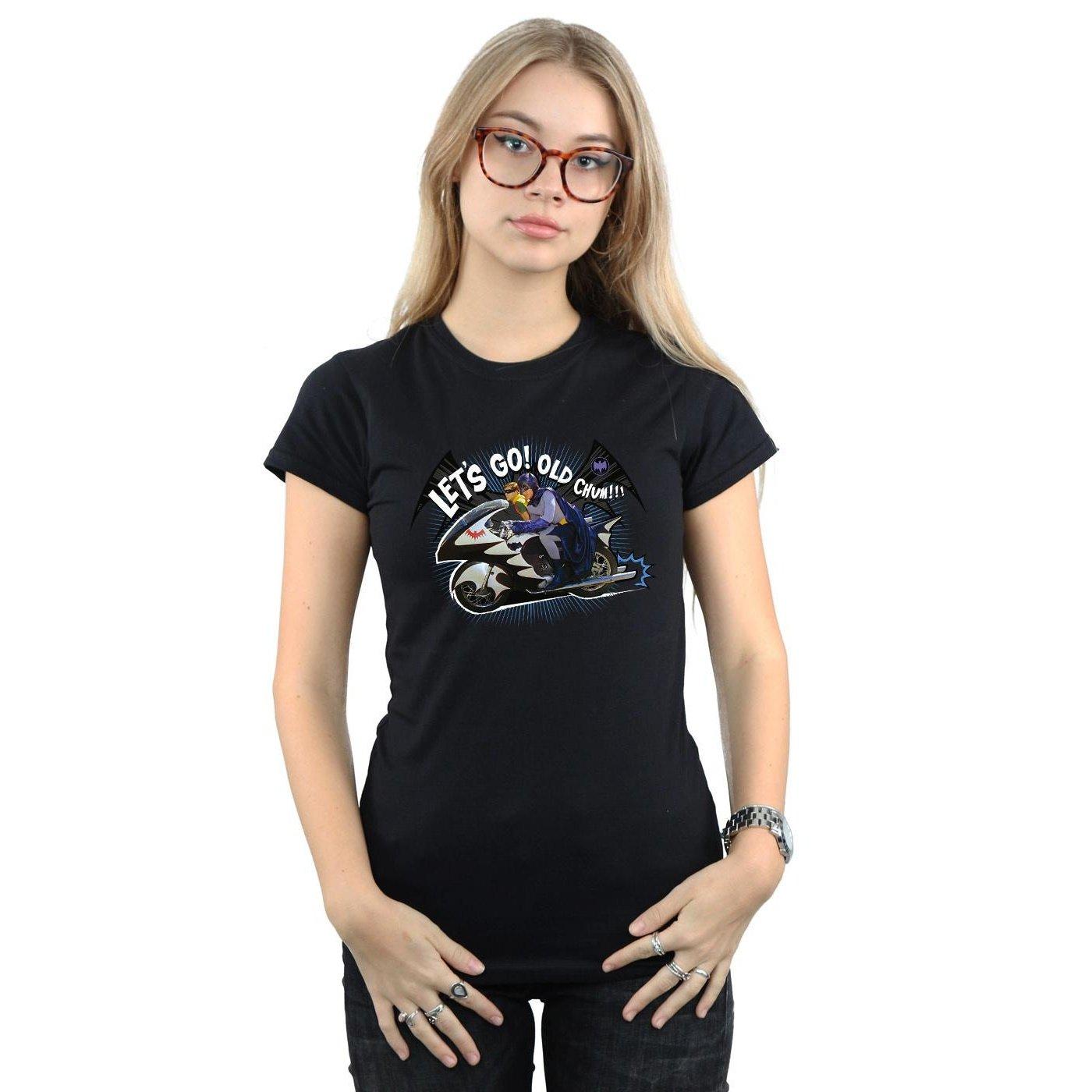 DC COMICS  Bat Bike TShirt 