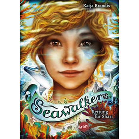 Seawalkers (2). Rettung für Shari Brandis, Katja; Carls, Claudia (Illustrationen) Copertina rigida 