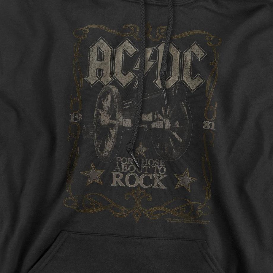 AC/DC ACDC Rock Label Kapuzenpullover  