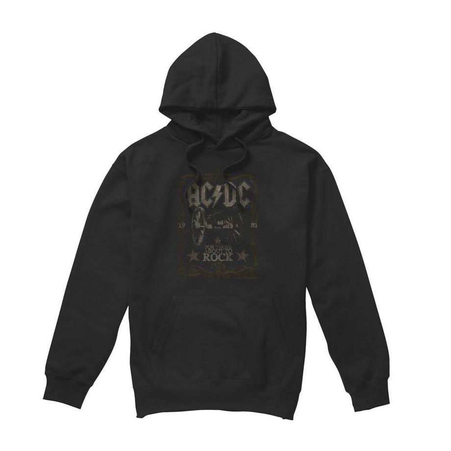 ACDC Rock Label Kapuzenpullover