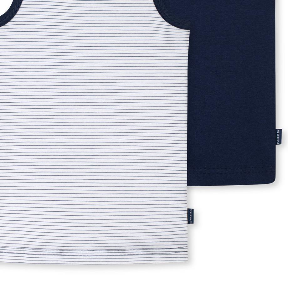 Schiesser  6er Pack Kids Boys Feinripp Organic Cotton - Unterhemd 