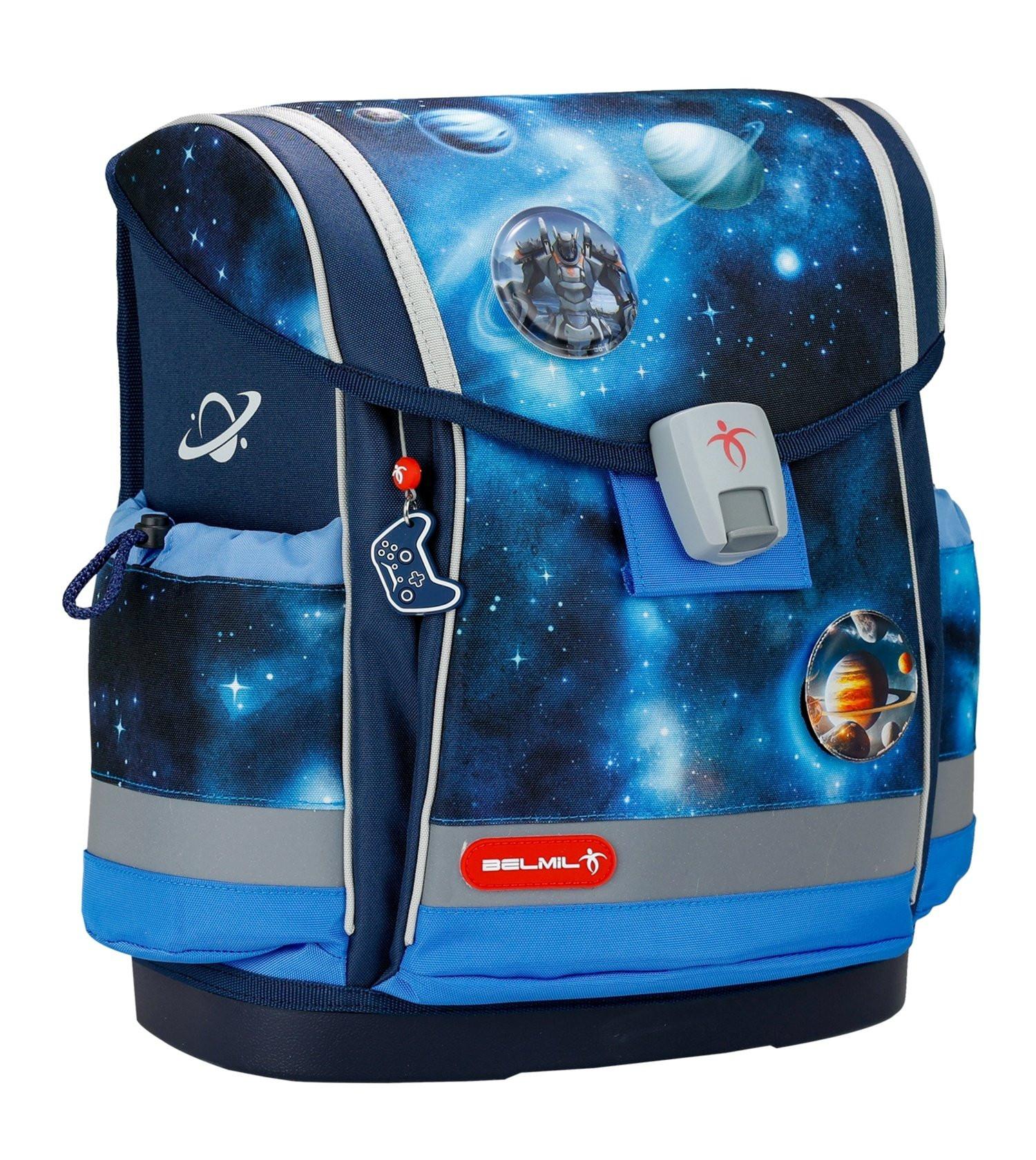 Belmil  CLASSY Plus Schulrucksack-Set Galaxy Light 