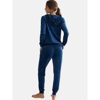 Selmark  Outfit Entspannung und Innen Pyjama Hose Sweatshirt Kapuze Sport 