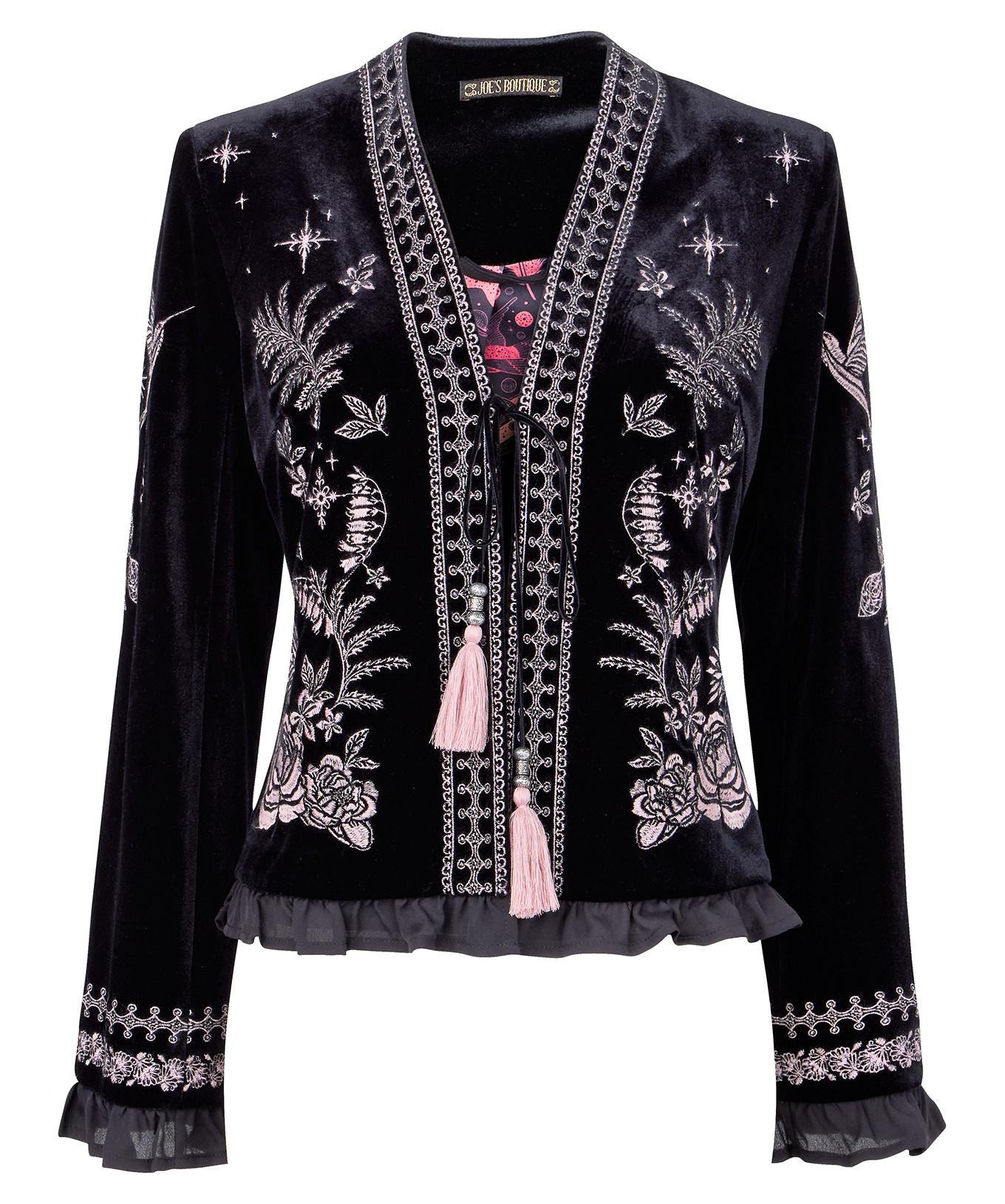 Joe Browns Boho Jacke Weite Ärmel Stickerei  